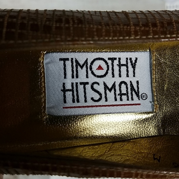 Timothy Hitsman, Camel with gold heels, very classy and elegant, Sz 6M - Picture 5 of 5